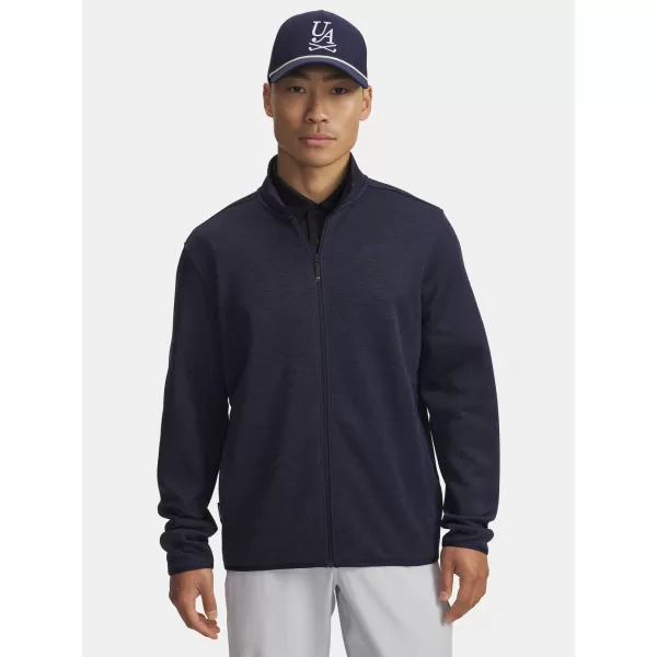  Muški sweatshirt UNDER ARMOUR UA DRIVE SWEATERFLEECE FZ 6005672-410 PLAVA 