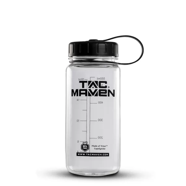  Boca PENTAGON NORMAN WATER BOTTLE 550ML D19011 TRANSPARENT 