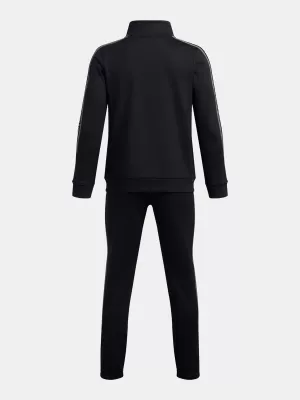 Dječački komplet UNDER ARMOUR UA B ICON KNIT TRACKSUIT 1390295-001 CRNA