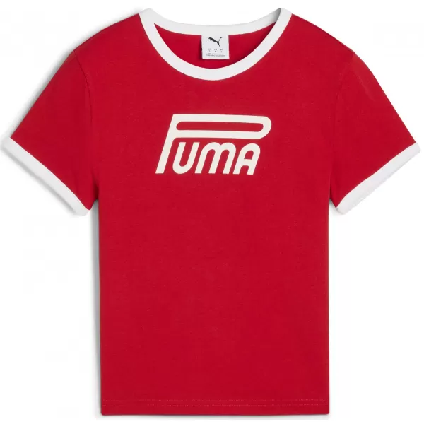  Ženska majica kratkih rukava PUMA FUTURE ZA SVA VREMENA CRVENA 