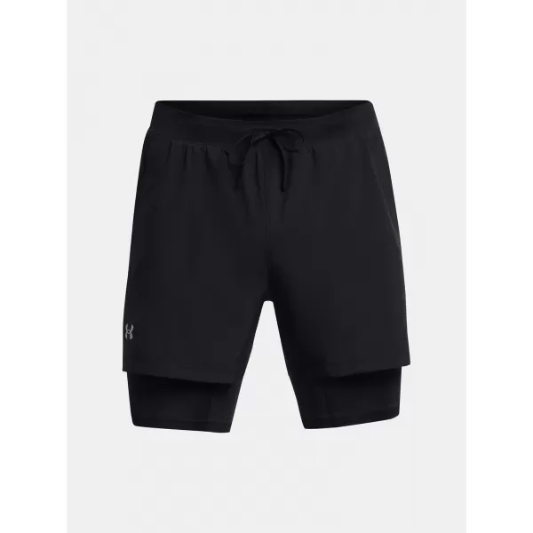  Muške kratke hlače UNDER ARMOUR UA LAUNCH 5'' 2-IN-1 SHORTS 1382640-001 CRNA 