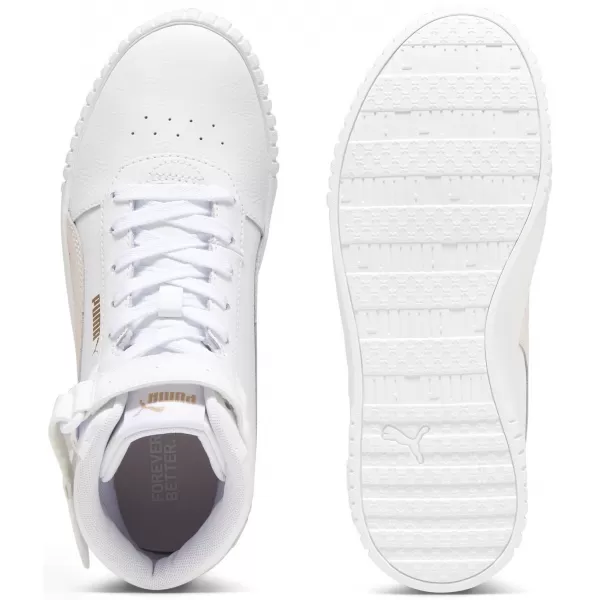  Čizme PUMA CARINA 2.0 MID 38585107 PUMA BIJELA/MRAZNA RUŽIČASTA/ZLATO 