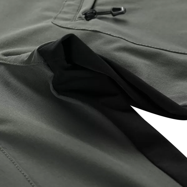  Muške softshell hlače ALPINE PRO AKAN 2 KEROZIN 