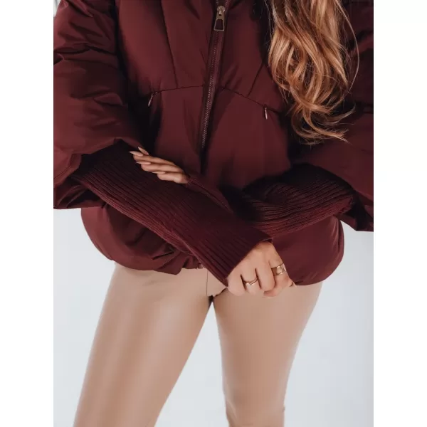 Ženska jakna DSTREET TY5037 KLARET 