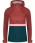 Ženski softshell anorak NORDBLANC NBWSL8275 CRVENO/ZELENO