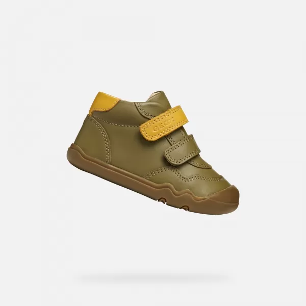  Dječaci bosi GEOX STEPPIEUP B565WC00085CE32P KAKI 