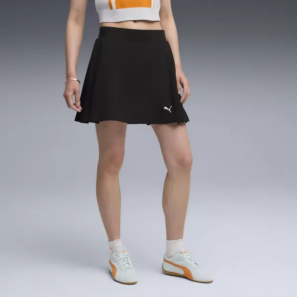  Ženska suknja PUMA WARDROBE ESS PLEATED SKIRT 63204601 PUMA CRNA 