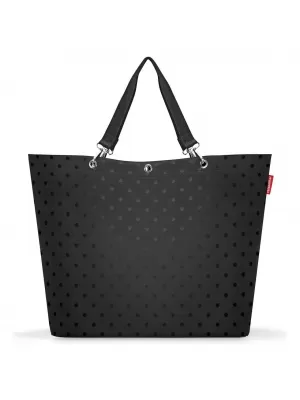 torba REISENTHEL SHOPPER XL SJAJNE TOČKICE CRNE