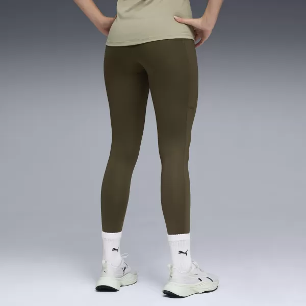  Tajice PUMA W TAD ESSENTIAL TIGHT - HW 7/8 52589970 TAMNA MASLINA 