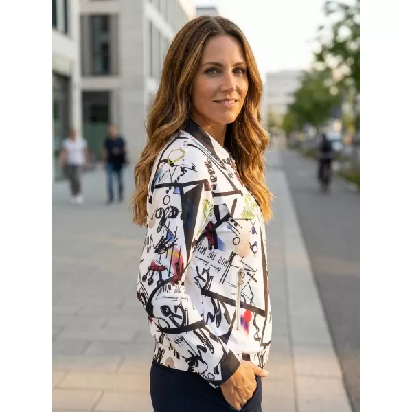  Ženska majica KIXMI VERITY BIJELA 