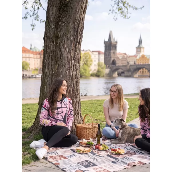  Ženska majica KIXMI VONITA SVIJETLO RUŽIČASTA 