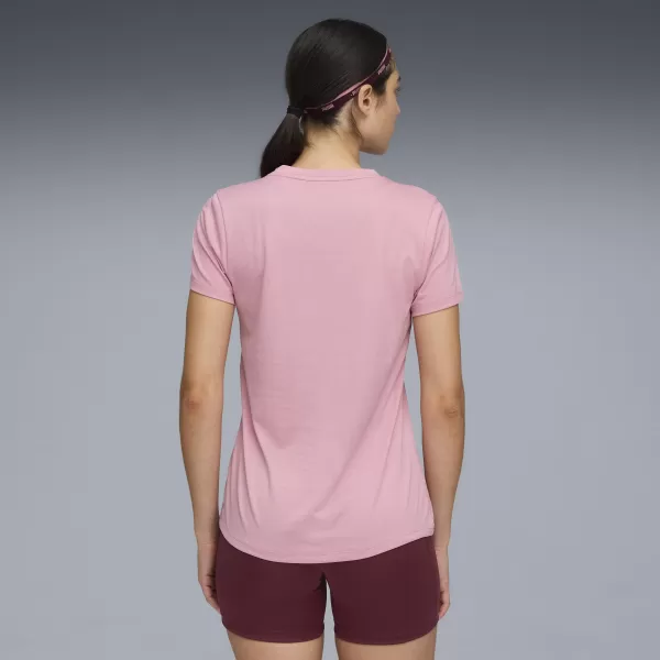  Košulja PUMA W TAD ESSENTIAL VNECK TEE 52589065 ISPUNJENA RUŽIČASTA 