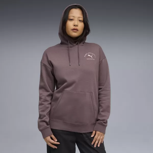  Ženska majica PUMA CLASS RELAXED HOODIE 68813288 GROŽĐICA 
