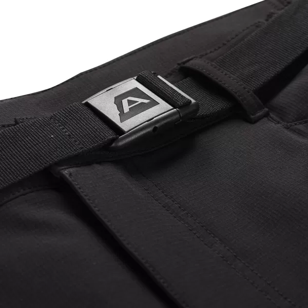  Muške softshell hlače ALPINE PRO CORB MPAF672 CRNA 