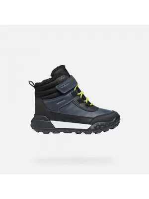 Gležnjače za dječake GEOX TREKKYUP ABX J46MBE0MEMSC0749 TAMNOPLAVA