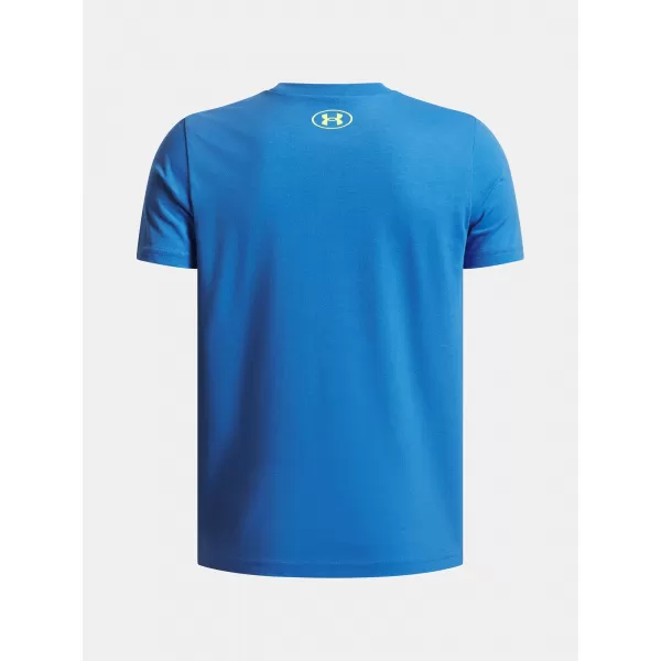  Majica za dječake UNDER ARMOUR OVERLAY WM SS PLAVA 