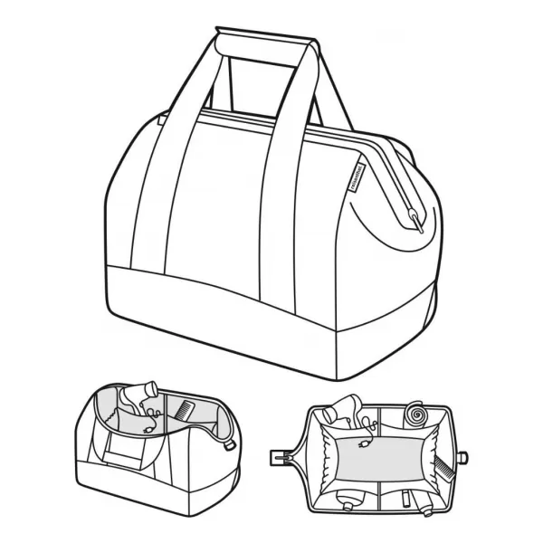  torba REISENTHEL ALLROUNDER M UVIJATI SREBRO 