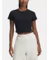 Ženska majica kratkih rukava UNDER ARMOUR UA RIVAL RIB BABY TEE 6000264-001 CRNA