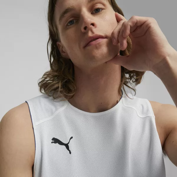  Muški dres PUMA REVERSIBLE PRACTICE JERSEY 67664005 ELEKTRIČNA PLAVA LIMUNADA 