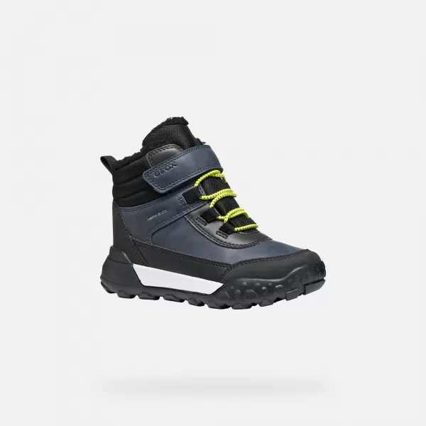  Gležnjače za dječake GEOX TREKKYUP ABX J46MBE0MEMSC0749 TAMNOPLAVA 