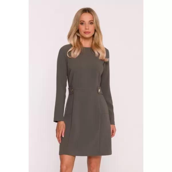  Haljina STYLOVE S419 KAKI 