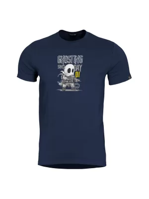 majica PENTAGON GHOSTING T-SHIRT K09053 PONOĆNO PLAVA