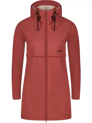Ženski softshell kaput NORDBLANC NBWSL8276 CRVENA