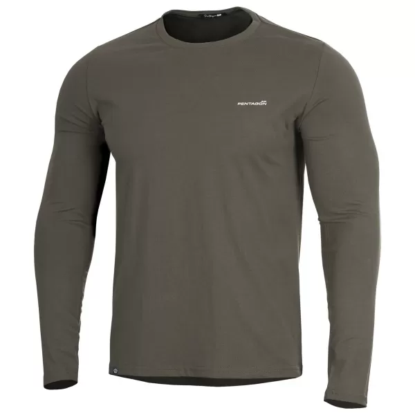  Muška majica kratkih rukava PENTAGON AGERON 2.0 LONG ARM SHIRT K09029 SMEĐE SIVA 
