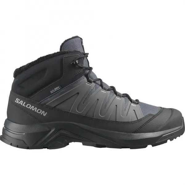  Muške cipele SALOMON X-ADVENTURE COLDRUSH WATERPROOF ASFALT/CRNA/LEGURA 