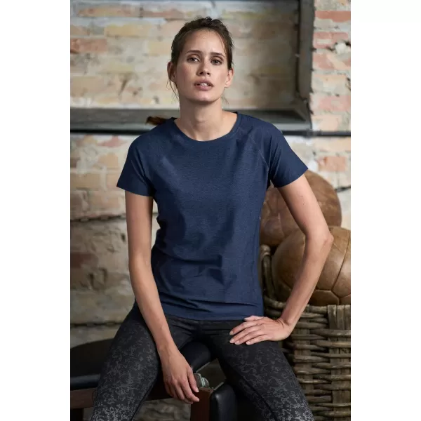  Ženska majica TEE JAYS | TJ 7021 MASLINOV MELANGE 