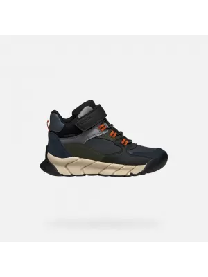 Gležnjače za dječake GEOX FLEXYPER PRO BOY B J56NBA0ME22C0033 TAMNOPLAVA