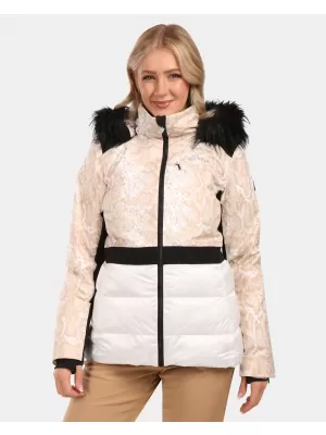 Ženska skijaška jakna KILPI LENA-W ZL0106KI BIJELA