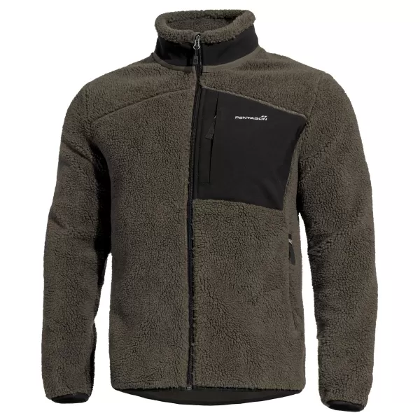  Majica od flisa PENTAGON SUMMIT SHERPA FLEECE K08063 SMEĐE SIVA 