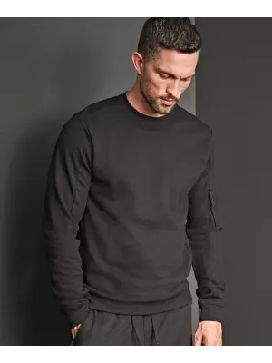 Muški sweatshirt TEE JAYS | TJ 5700 CRNA