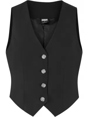 Ženski prsluk URBAN CLASSICS TB7195 CRNA