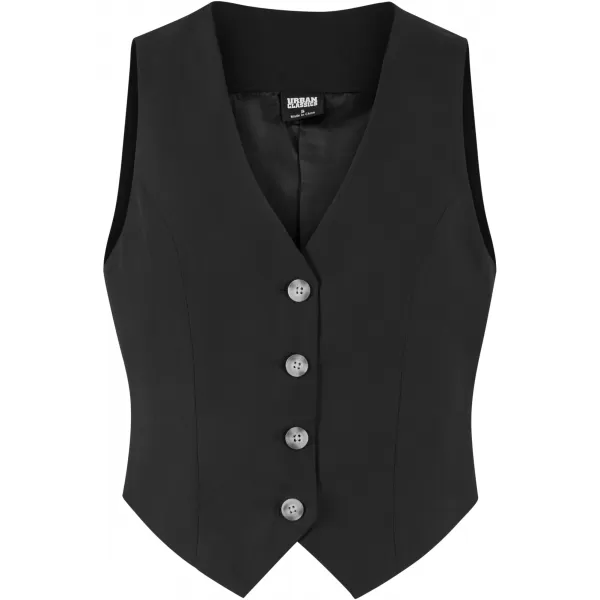  Ženski prsluk URBAN CLASSICS TB7195 CRNA 