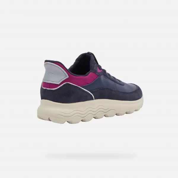 Ženske tenisice GEOX SPHERICA PLUS FAST IN G009589 TAMNOPLAVA 