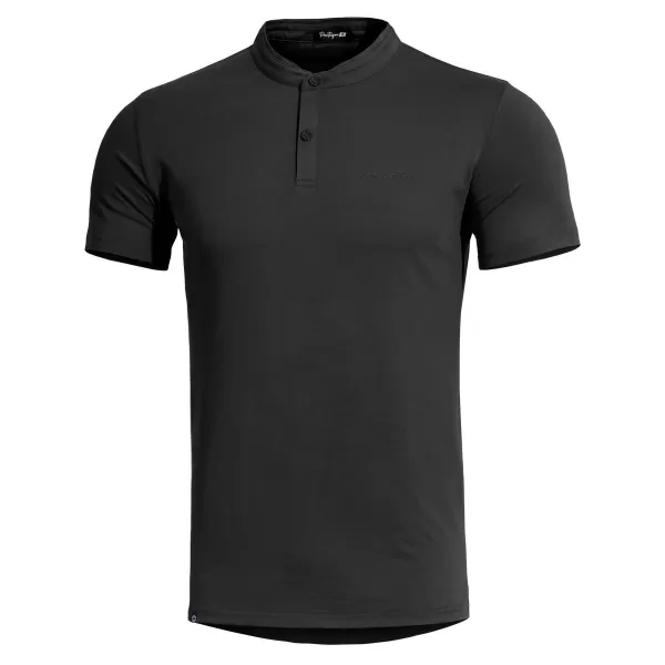  majica PENTAGON ROMEO 2.0 HENLEY T-SHIRT K09050 CRNA 