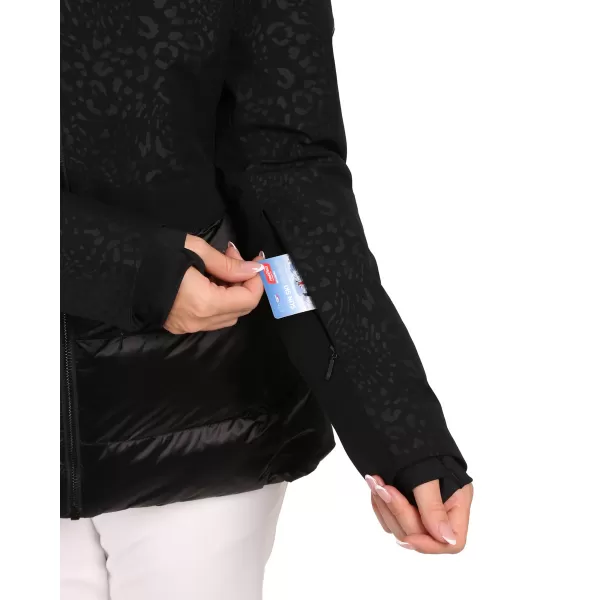  Ženska skijaška jakna KILPI LENA-W ZL0106KI CRNI 