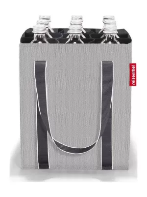 torba REISENTHEL BOTTLEBAG RIBLJA KOST SIVA