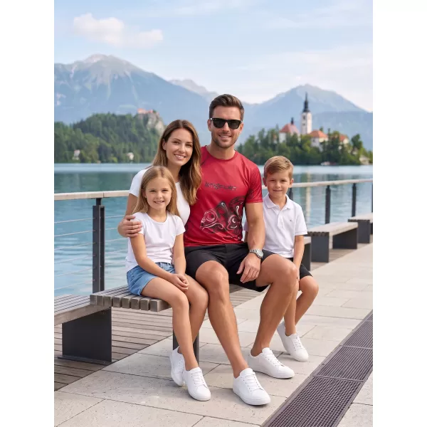 Vrhunska muška košulja za slobodno vrijeme ALTISPORT VOJ/ALM122TR06 CRVENA 