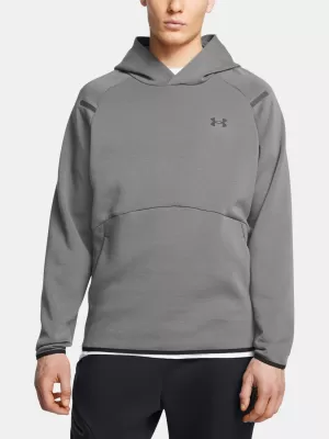 Muški sweatshirt UNDER ARMOUR UA UNSTOPPABLE FLC HD EU 1389350-025 SIVA