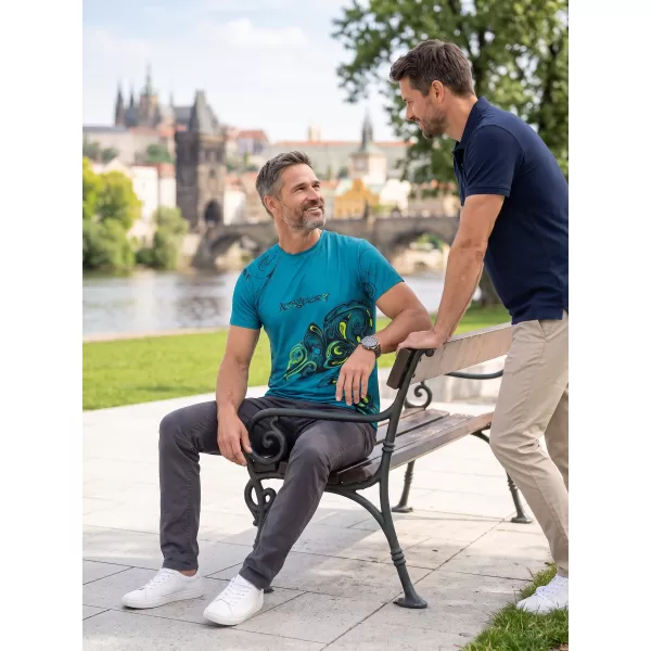  Vrhunska muška košulja za slobodno vrijeme ALTISPORT VOJ/ALM122TR06 KEROZIN 