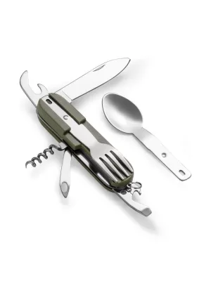 Pribor za jelo PENTAGON OLAF CAMPING UTENSILS D19005 MASLINASTO ZELENA
