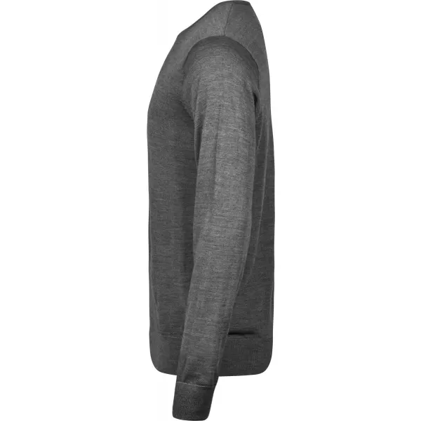  Muški pulover TEE JAYS | TJ 6000 SIVI MELANGE 