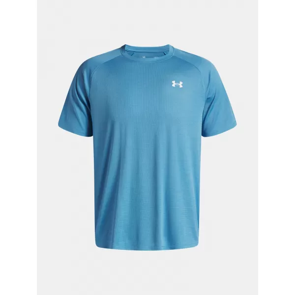  Muška majica kratkih rukava UNDER ARMOUR UA TECH TEXTURED SS 1382796-453 PLAVA 