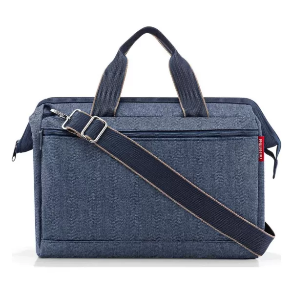  torba REISENTHEL ALLROUNDER S POCKET RIBLJA KOST TAMNOPLAVA 