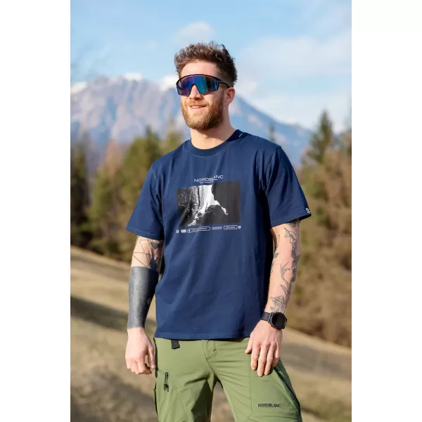  Košulja NORDBLANC ALONE NBSMT8149 PLAVI 