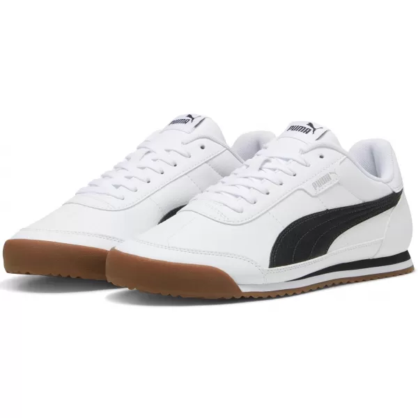  Muške cipele PUMA TURINO II 39745202 PUMA BIJELA/PUMA CRNA/SIVA 