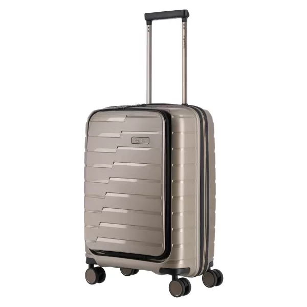  Kofer TRAVELITE AIR BASE 4W S FRONT POCKET ŠAMPANJAC 